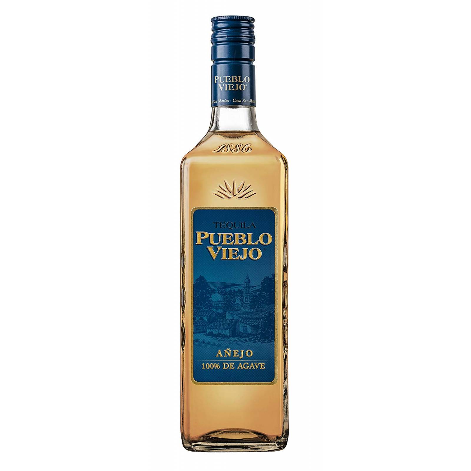 Tequila Pueblo Viejo Añejo 1 L