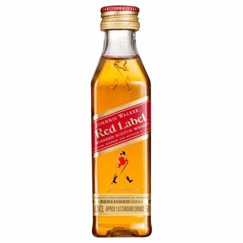 Whisky Johnnie Walker Etiqueta Roja Mini