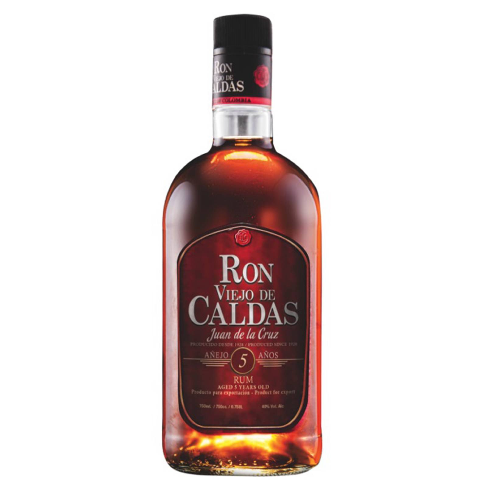 Ron Viejo De Caldas Añejo 5 Años 750 ml