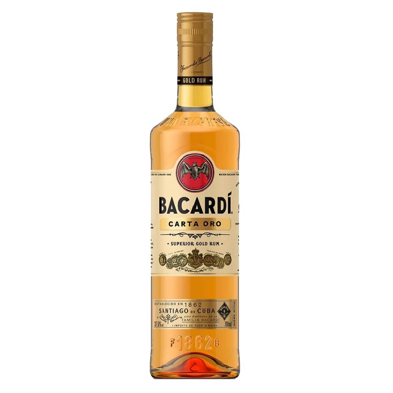 Ron Bacardi Carta Oro 980 ml