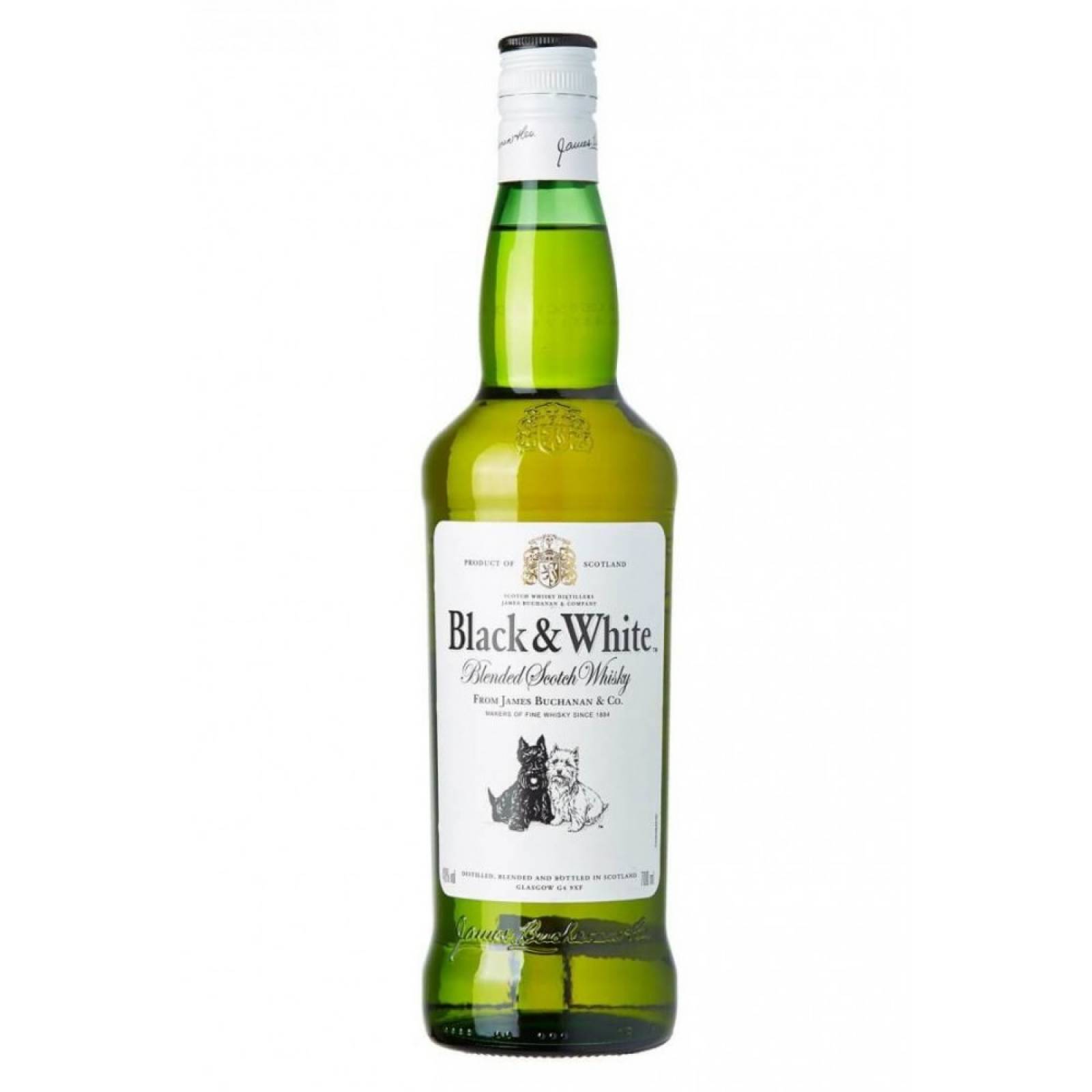 Whisky Black And White Blend 700 ml