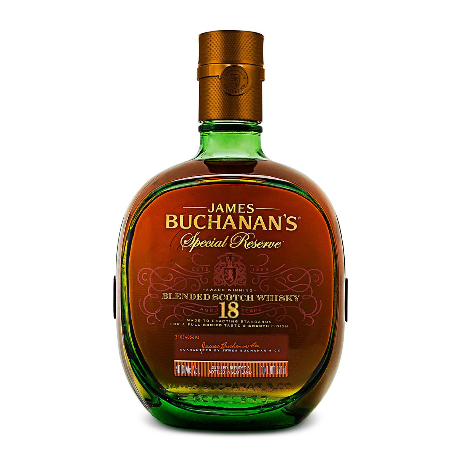 Whisky Buchanans Blend 18 Años Reserva Especial 750 ml