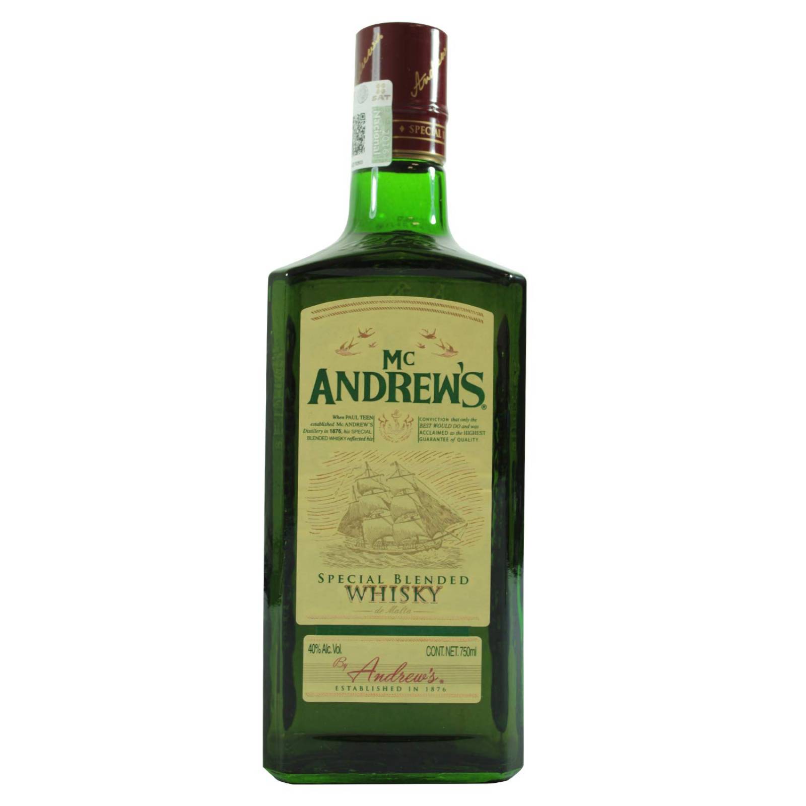 Whisky Mc Andrews Blend 750 ml
