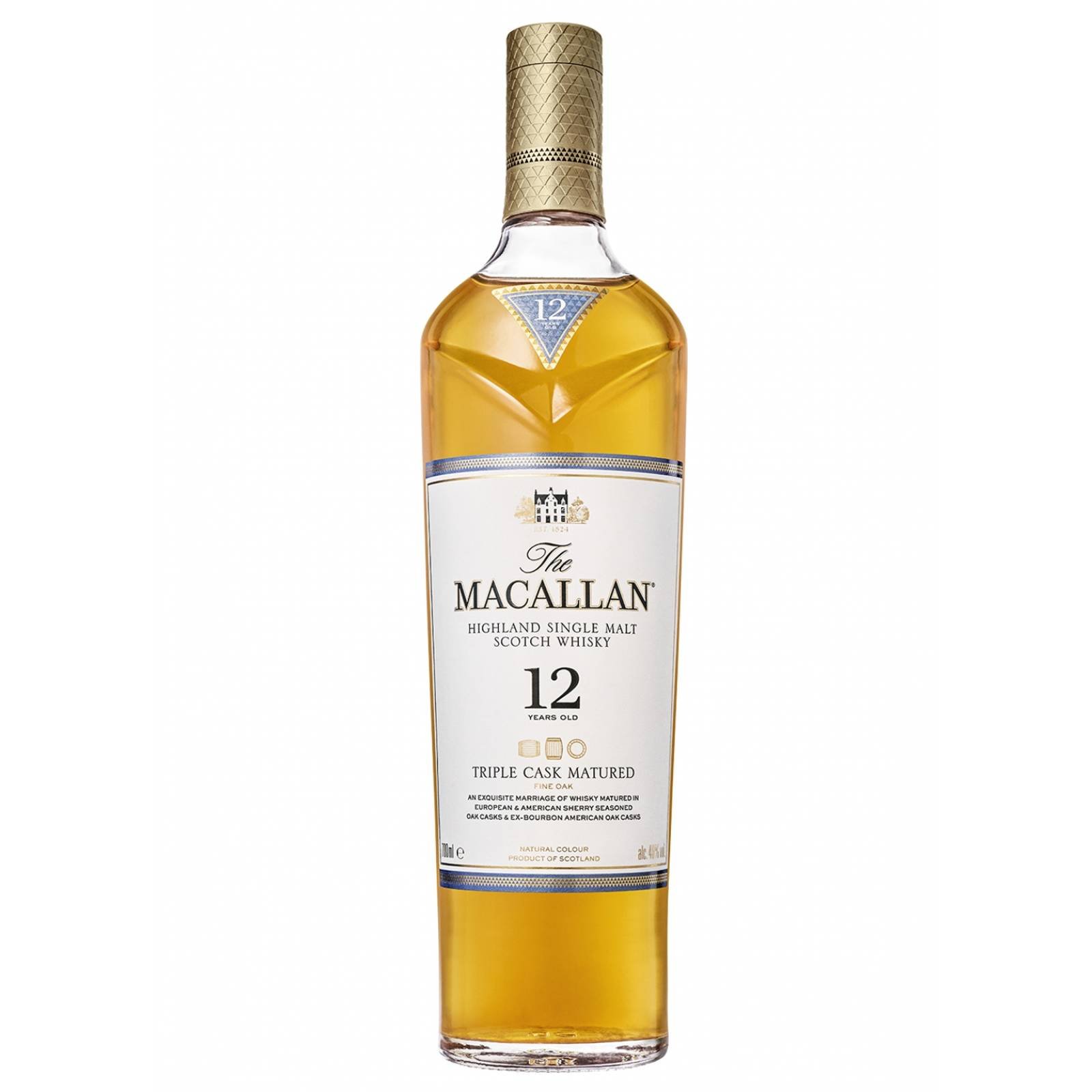 Whisky The Macallan Single Malt 12 Años Triple Cask 350 ml