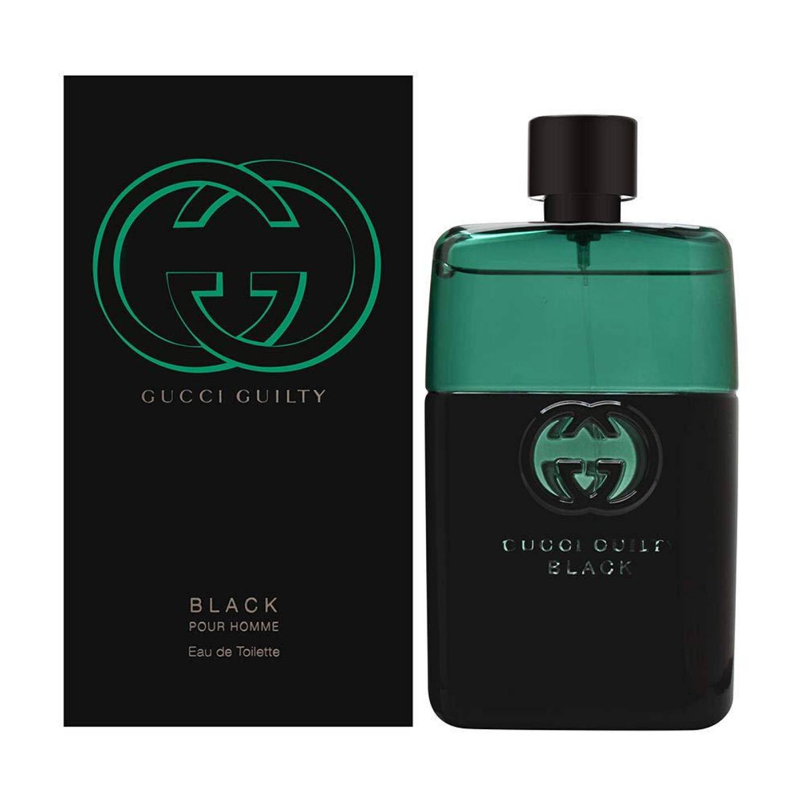 Loción Guilty Black de Gucci EDT 90 ml