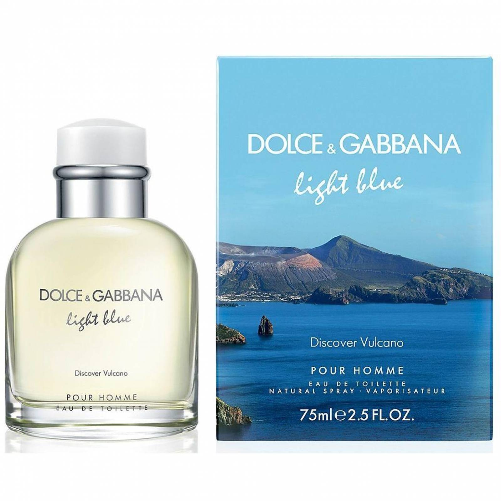 Loción Light Blue Discover Vulcano de Dolce & Gabbana EDT 125 ml