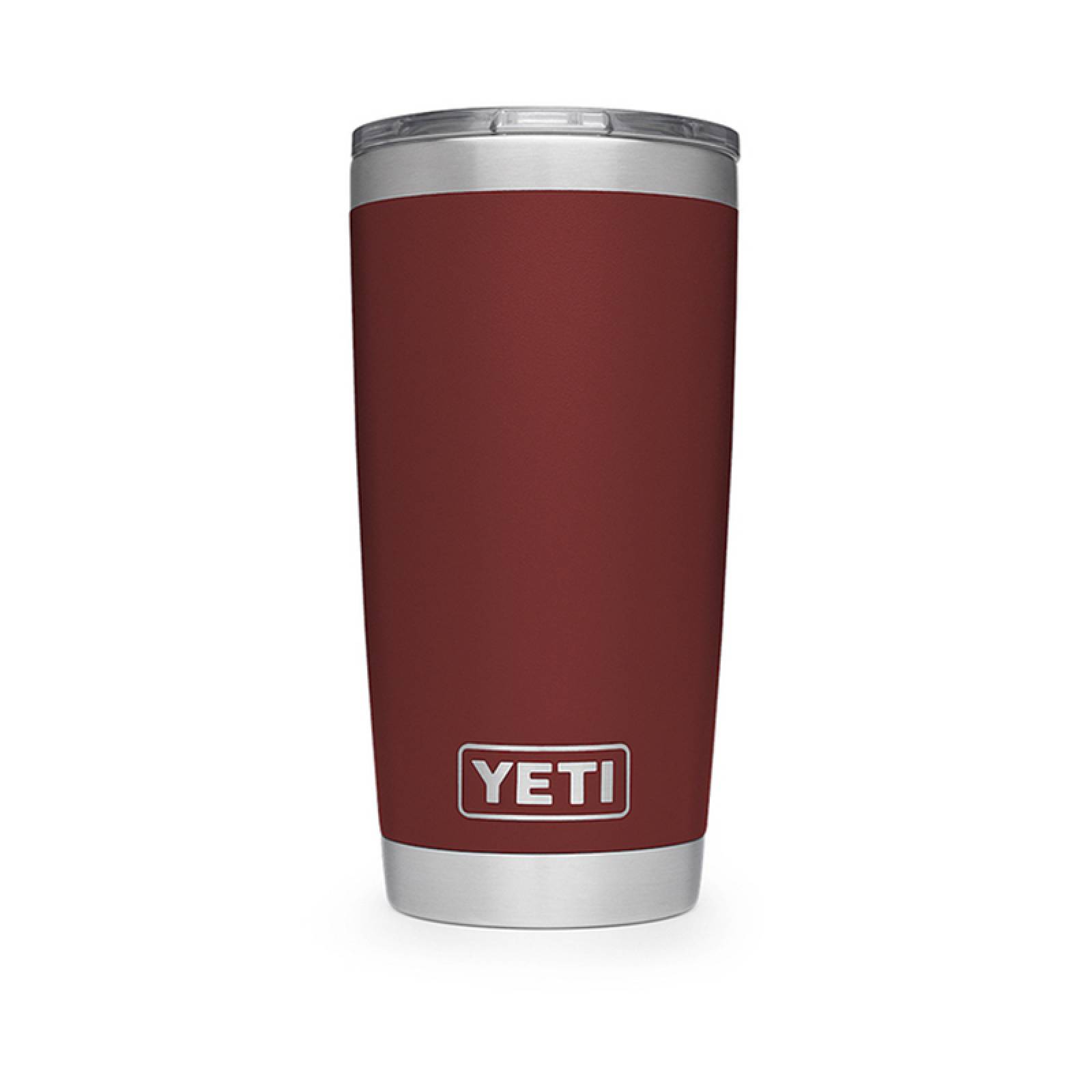 Termo Yeti Rambler 20 OZ con Magslider - Rojo Ladrillo (591 ml)