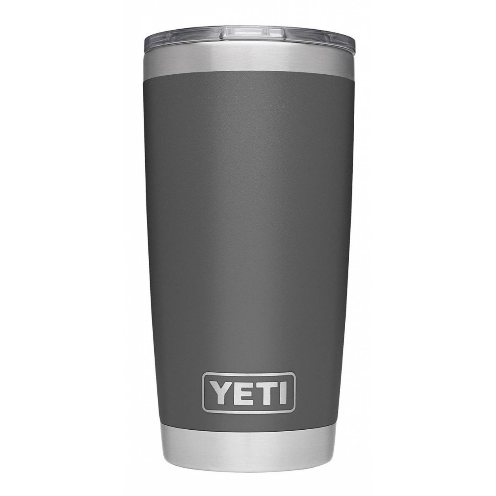 Termo Yeti Rambler 20 OZ con tapa estándar - Gris (591 ml)