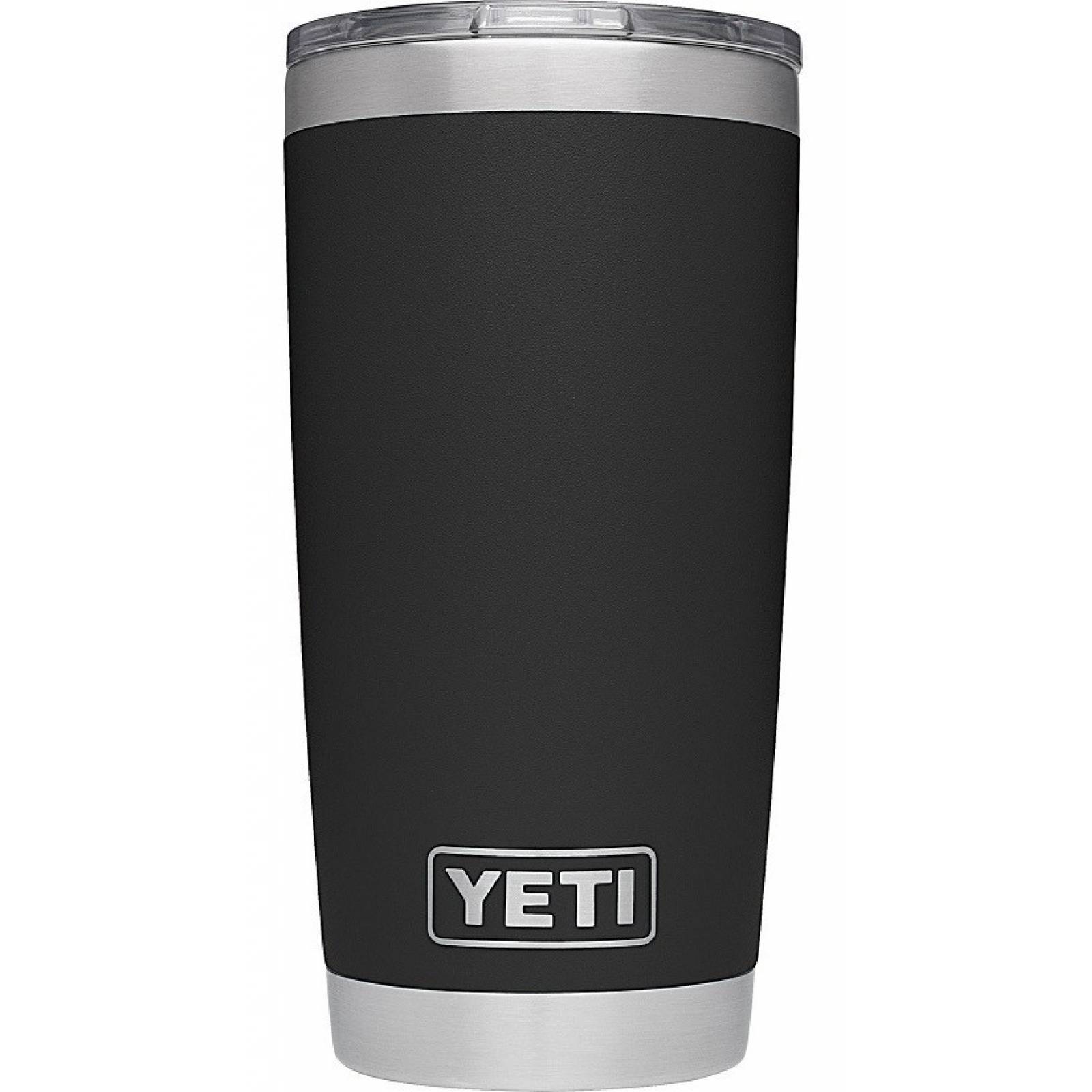 Termo Yeti Rambler 20 OZ con tapa estándar - Negro (591 ml)