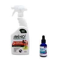Señor Dog® ¡ahí No! Nivel 3+ Exteriores Forte. Marcaje Por Ansiedad. Repelente Natural De Perros 750Ml + Collar Feromonas