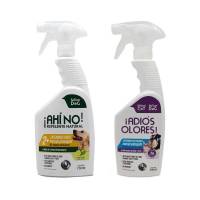 Señor Dog® ¡ahí No! Nivel 2+ Exteriores Forte. Entrenamiento Para Ir Al Baño. Repelente Natural De Perros Forte 750Ml + ¡adiós Olores! 500Ml