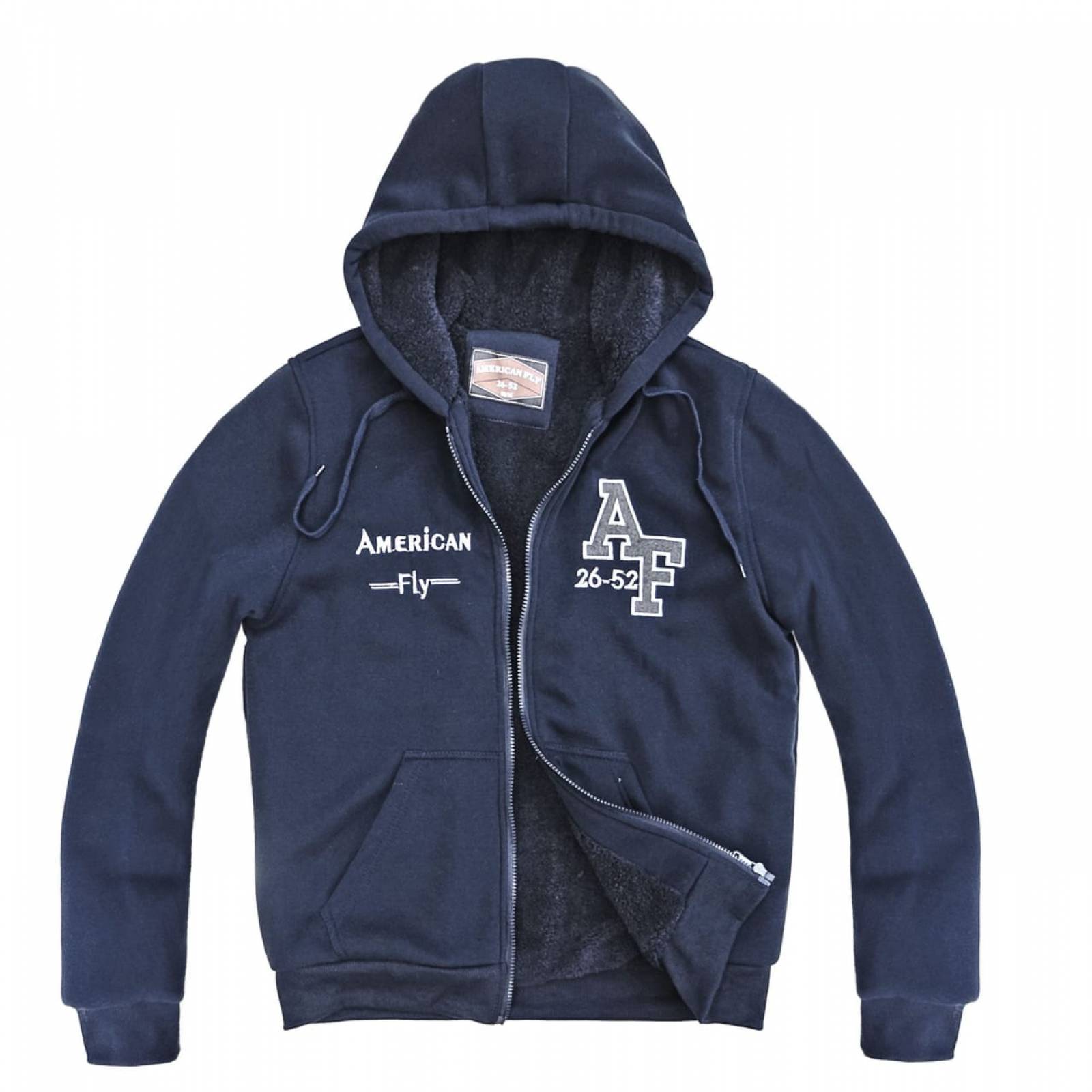 Sudadera caballero estampada american fly  XL