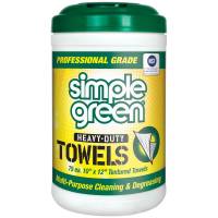 Simple Green Pro Grade Heavy Duty Towels 75 Count Canister