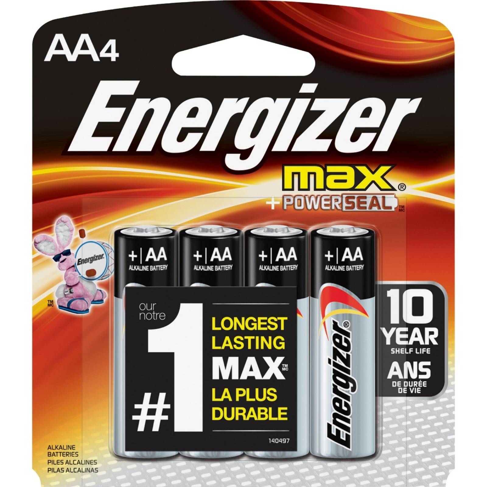 PILA ENERGIZER MAX ALCALINA AA C/4 E91BP-4