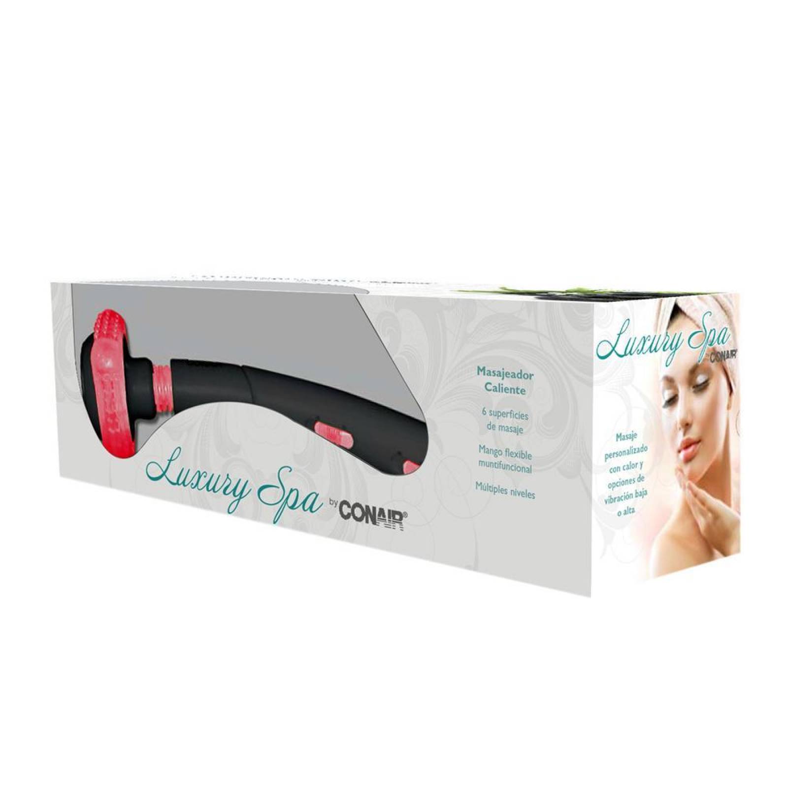 MASAJEADOR CONAIR WM200XGBES BODY FLEX LUXURY SPA 2 VEL 2 TEMP Y 5 TEXTURAS 