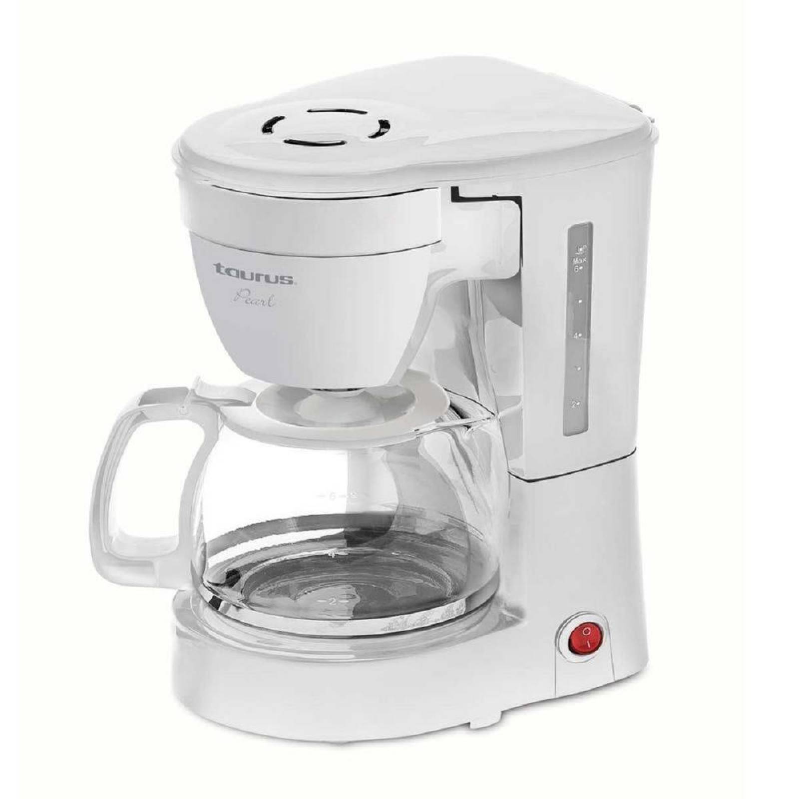 CAFETERA TAURUS C6TPEARL 6 TAZAS BLANCO 