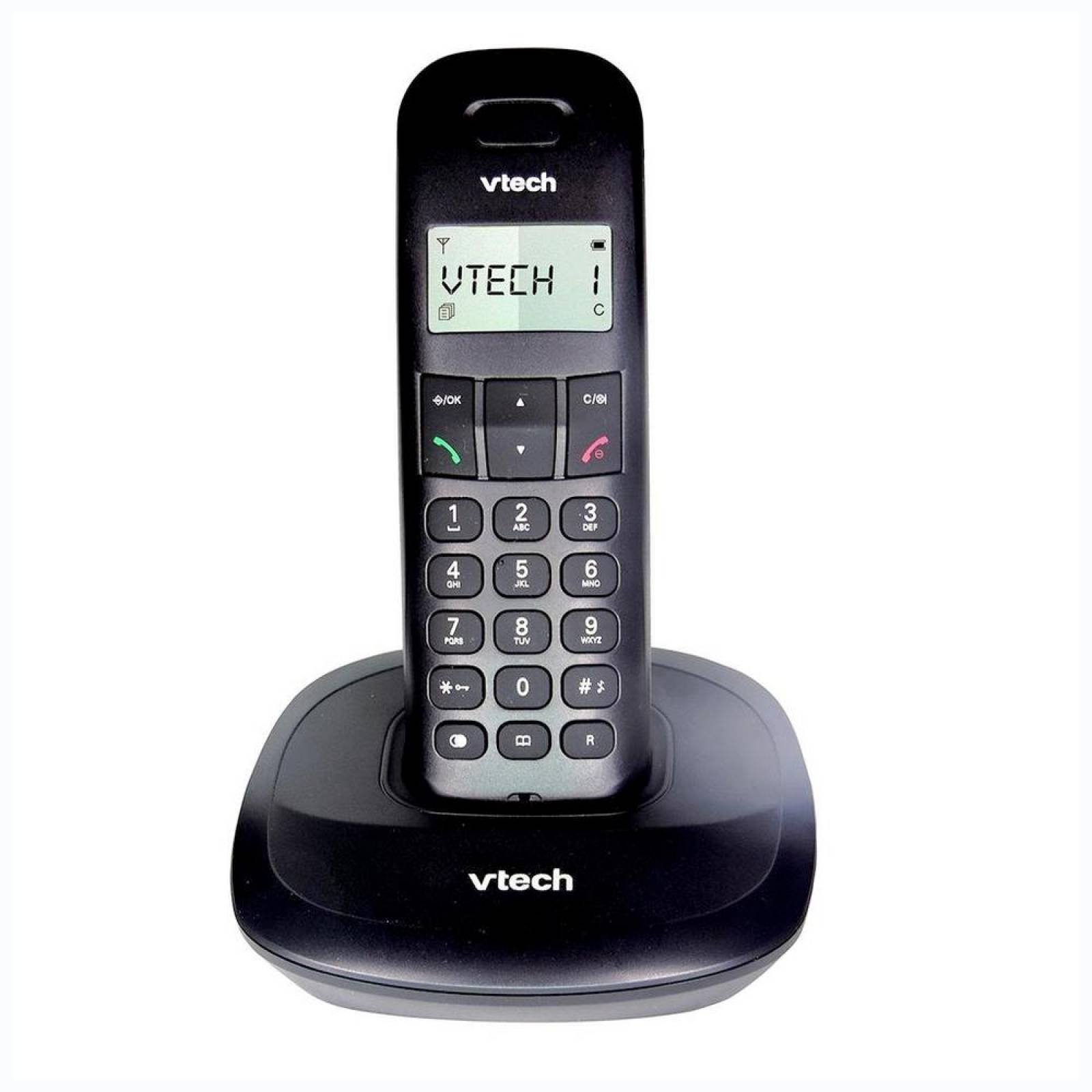 TELEFONO INALAMBRICO VTECH VT600 ID LLAMADA EN ESPERA NEGRO 