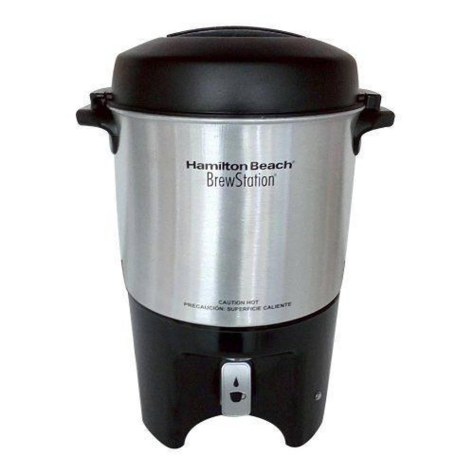 Cafetera Percoladora Hamilton Beach 40540 40 Tazas Acero Inox 