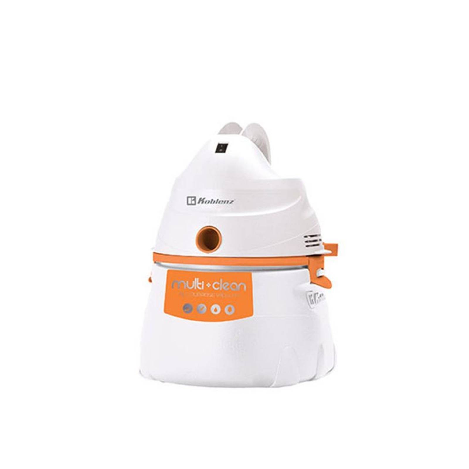 ASPIRADORA KOBLENZ WD380 K2B 175 HP 3 GAL BLANCA NARANJA