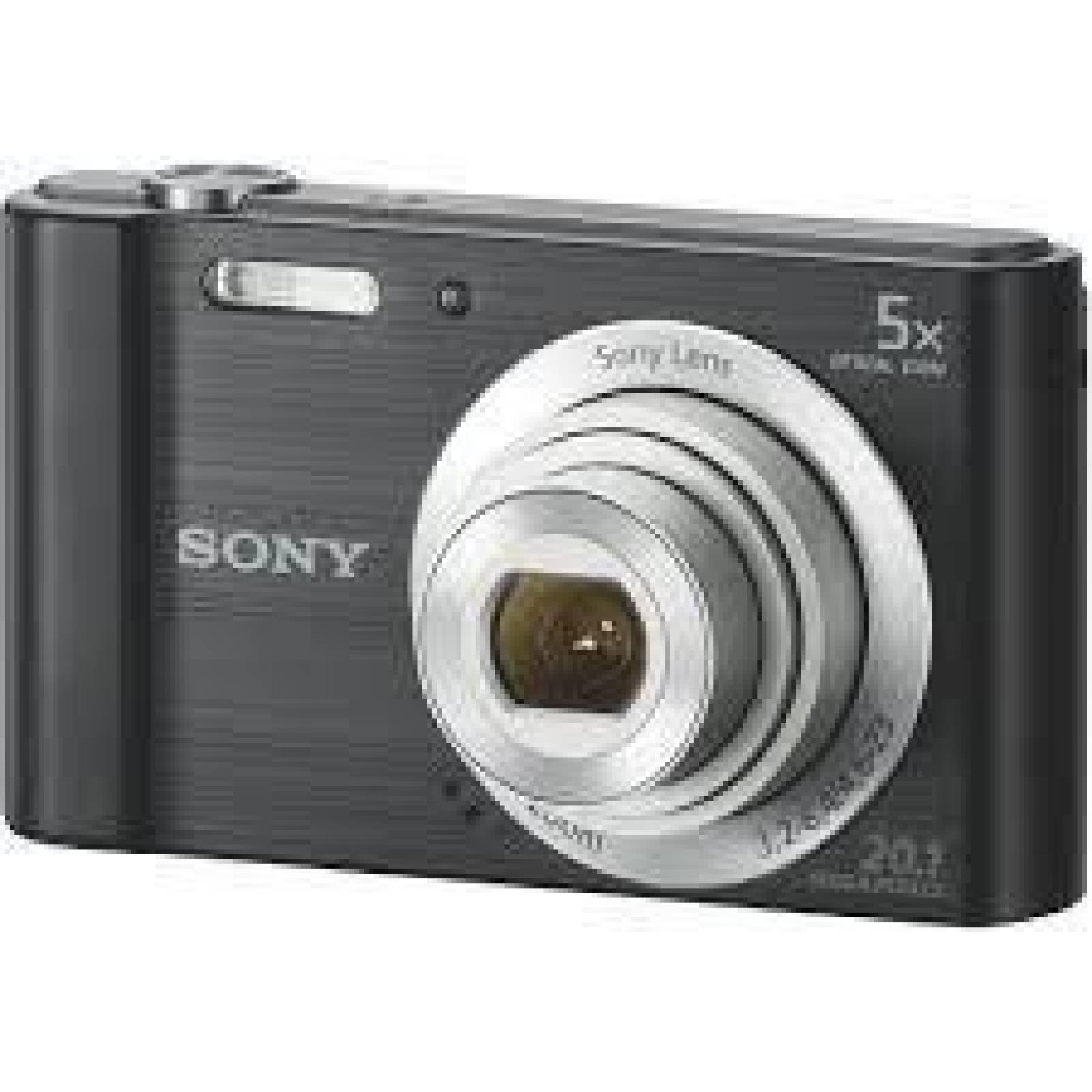 CAMARA DIGITAL SONY W800 201 MP 5X PANTALLA LCD DE 27 NEGRA 