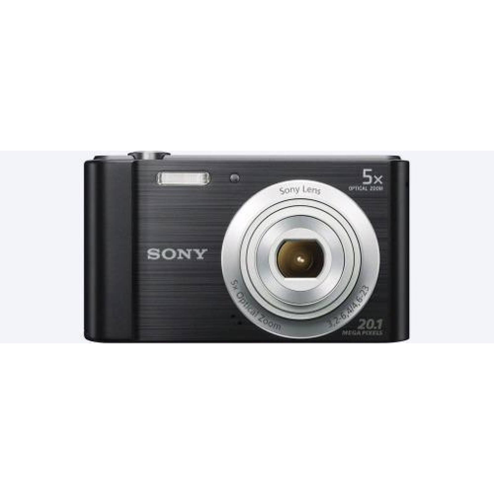 CAMARA DIGITAL SONY W800 201 MP 5X PANTALLA LCD DE 27 NEGRA 