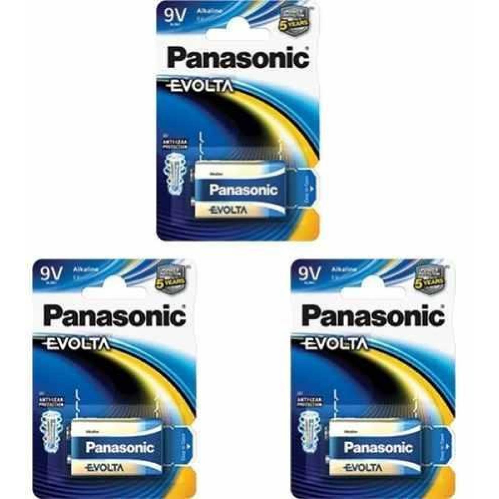 Pila Panasonic Evolta Alcalina 9v 1.5v 6lr61egl/1b 