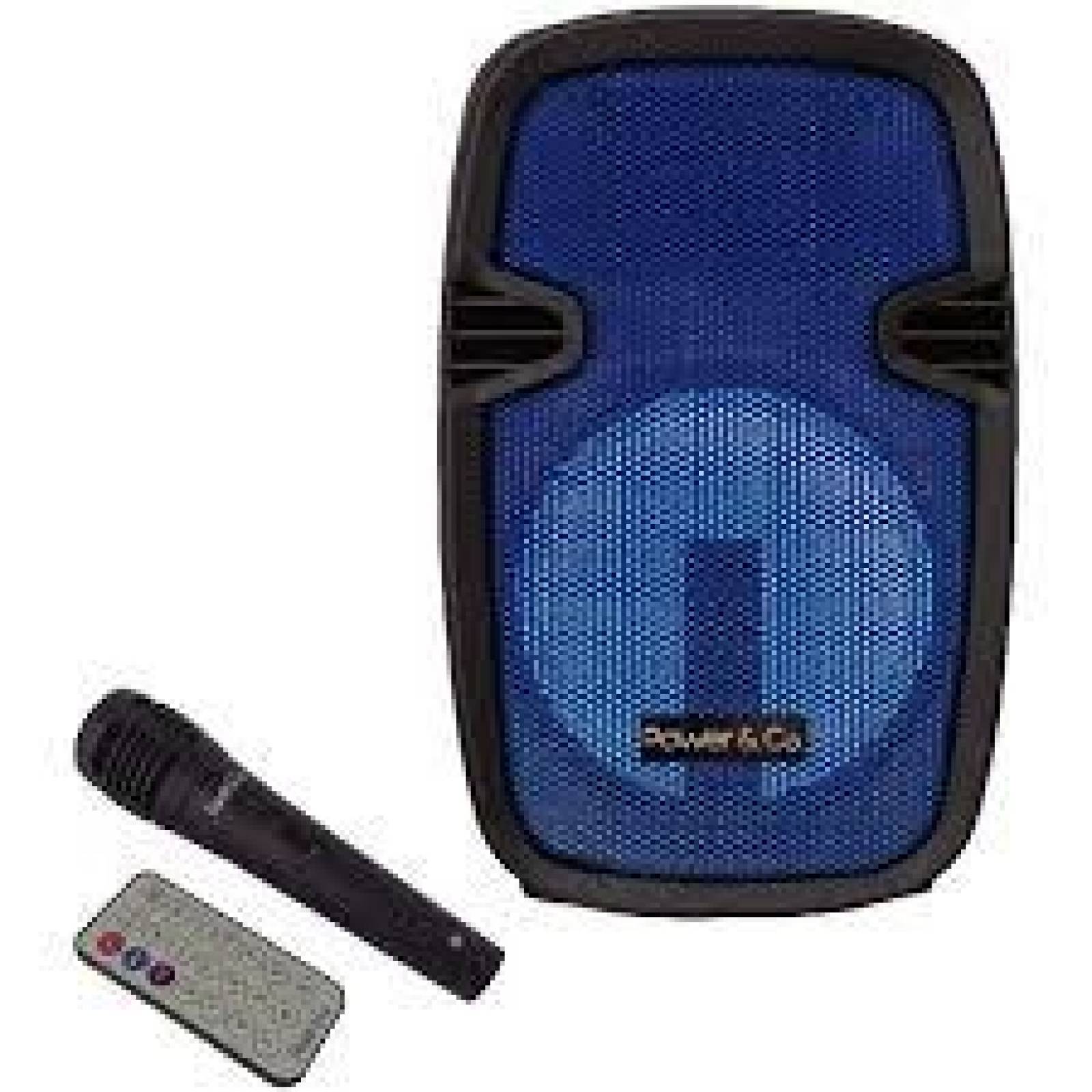 Bocina Bafle Bluetooth Power & Co Xpl-8000bl 4200w Usb Azul 