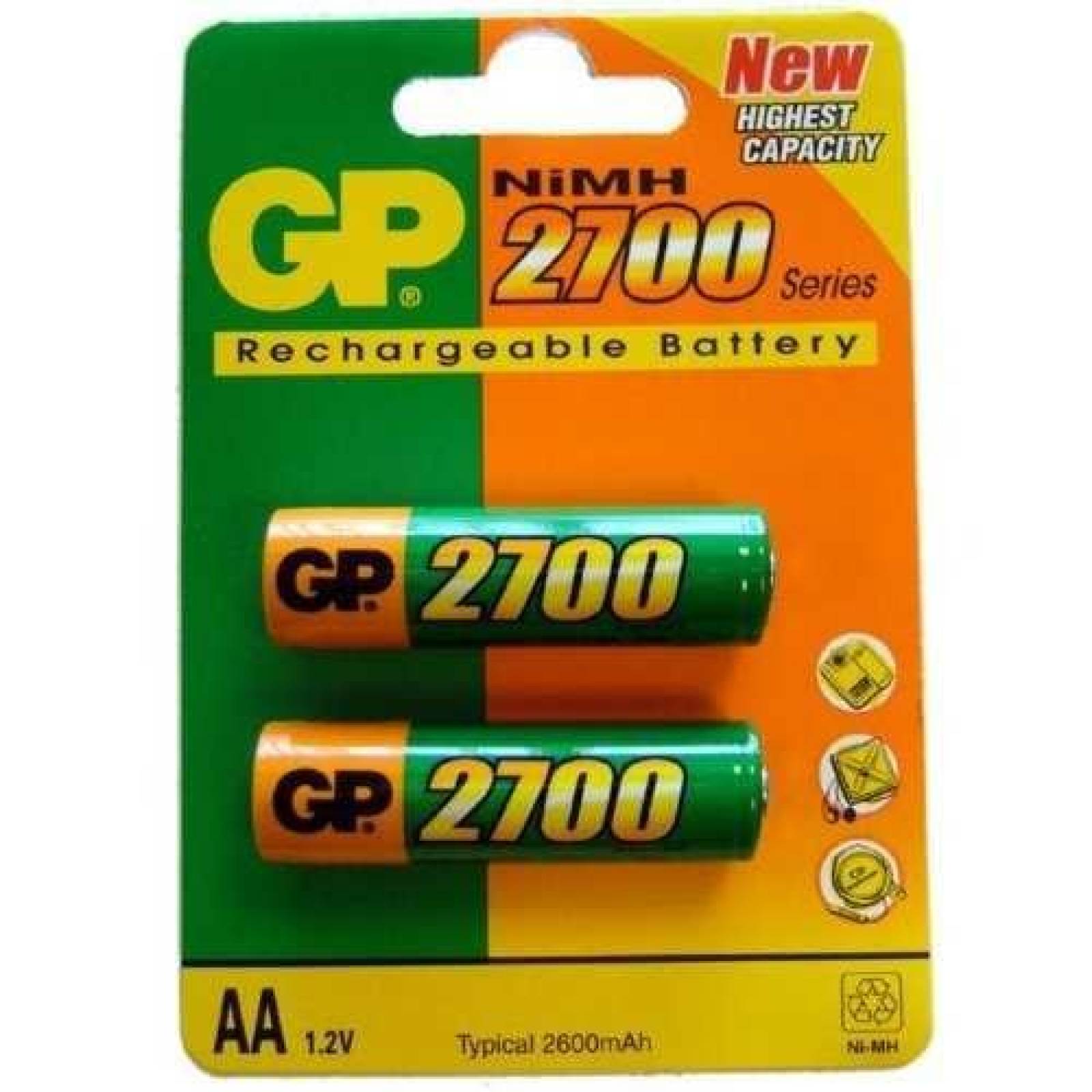 Аккумулятор gp 2700mah