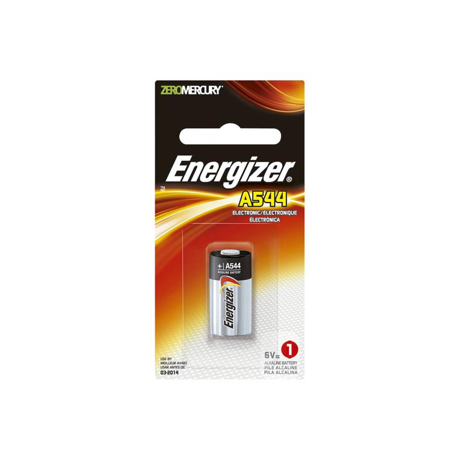 Energizer A544 4LR44 6V Alkaline-Batterien – Doppelpack [2er-Blister]