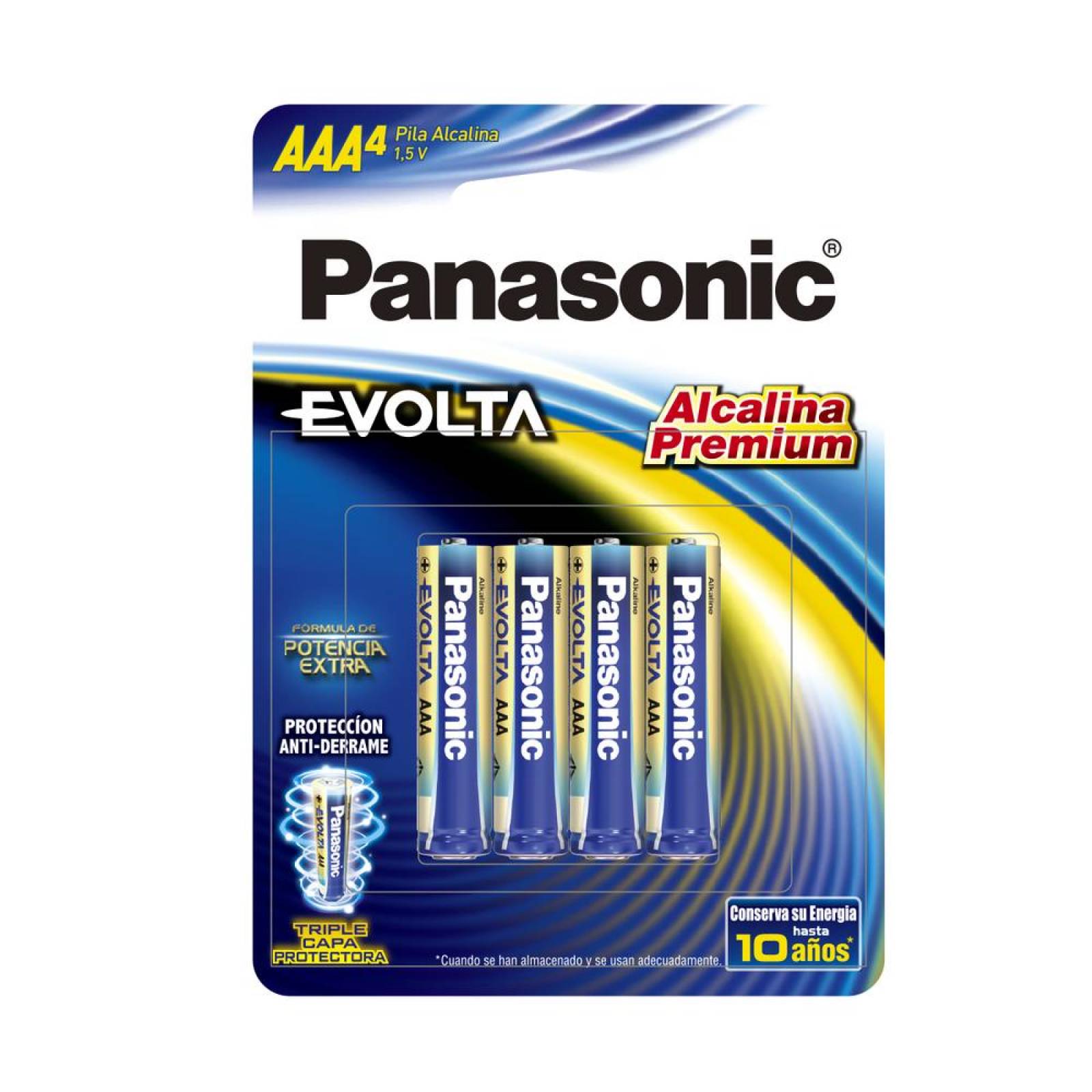 PILA AAA ALCALINA PANASONIC EVOLTA X2 