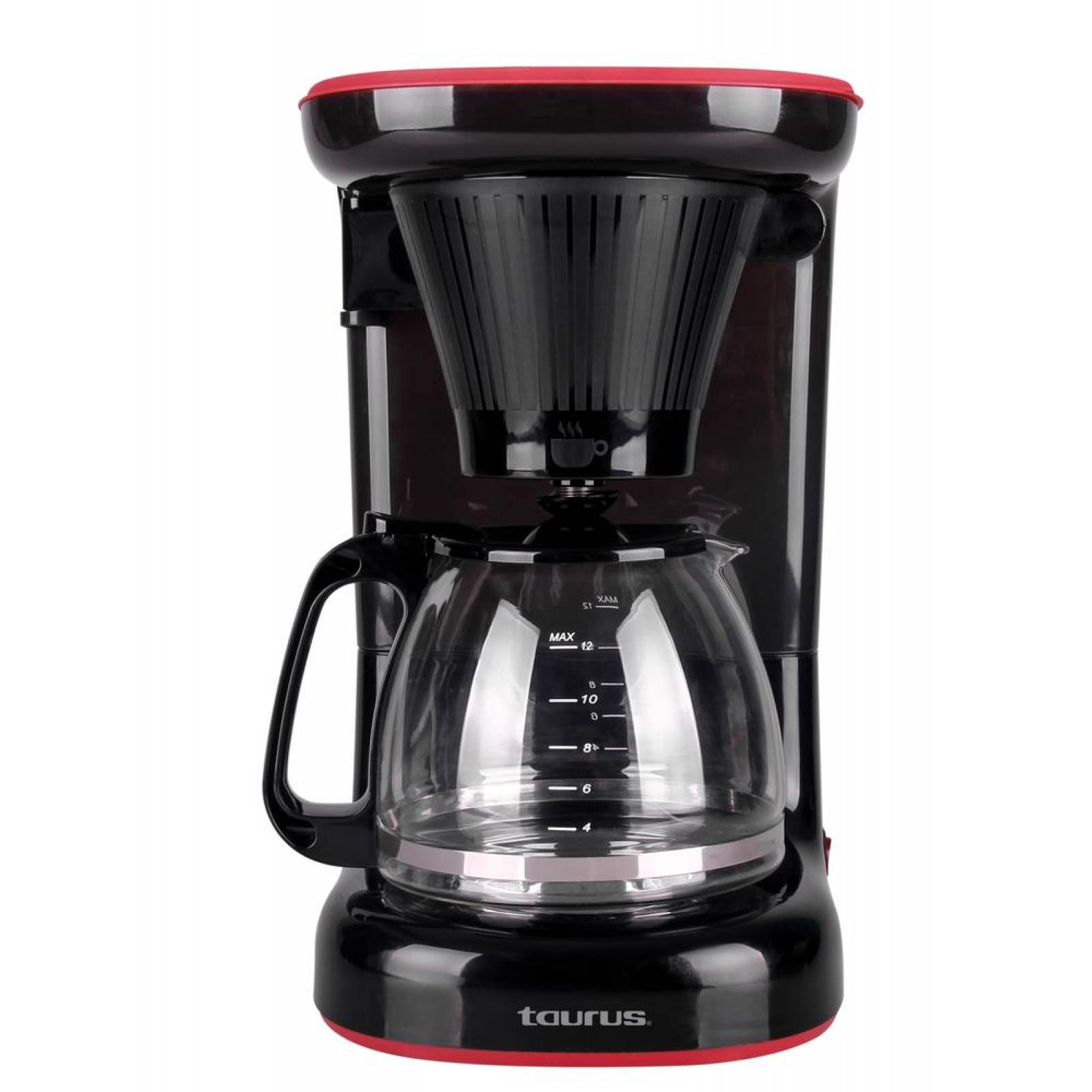 CAFETERA TAURUS VELVET 12 TAZAS NEGRO 