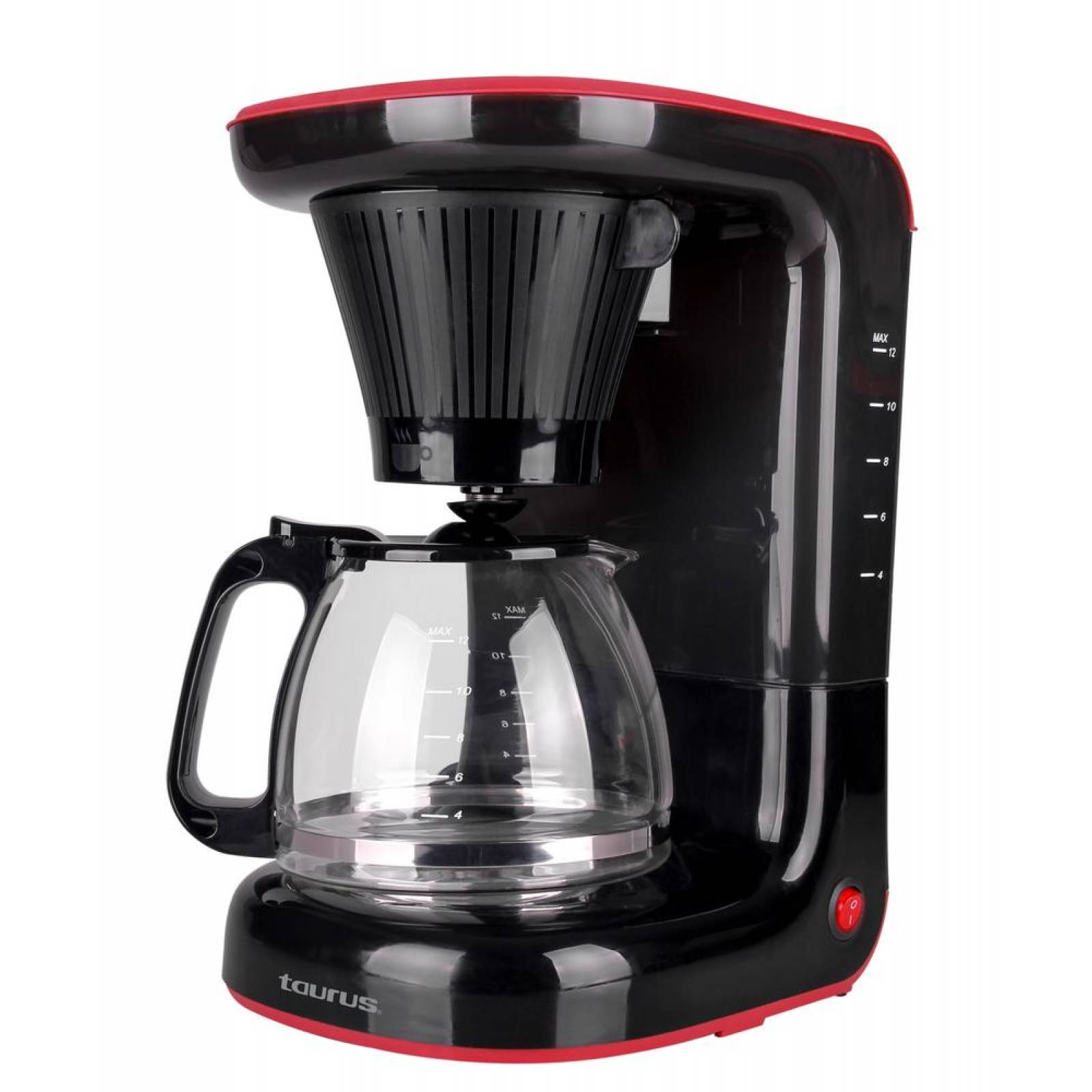 CAFETERA TAURUS VELVET 12 TAZAS NEGRO