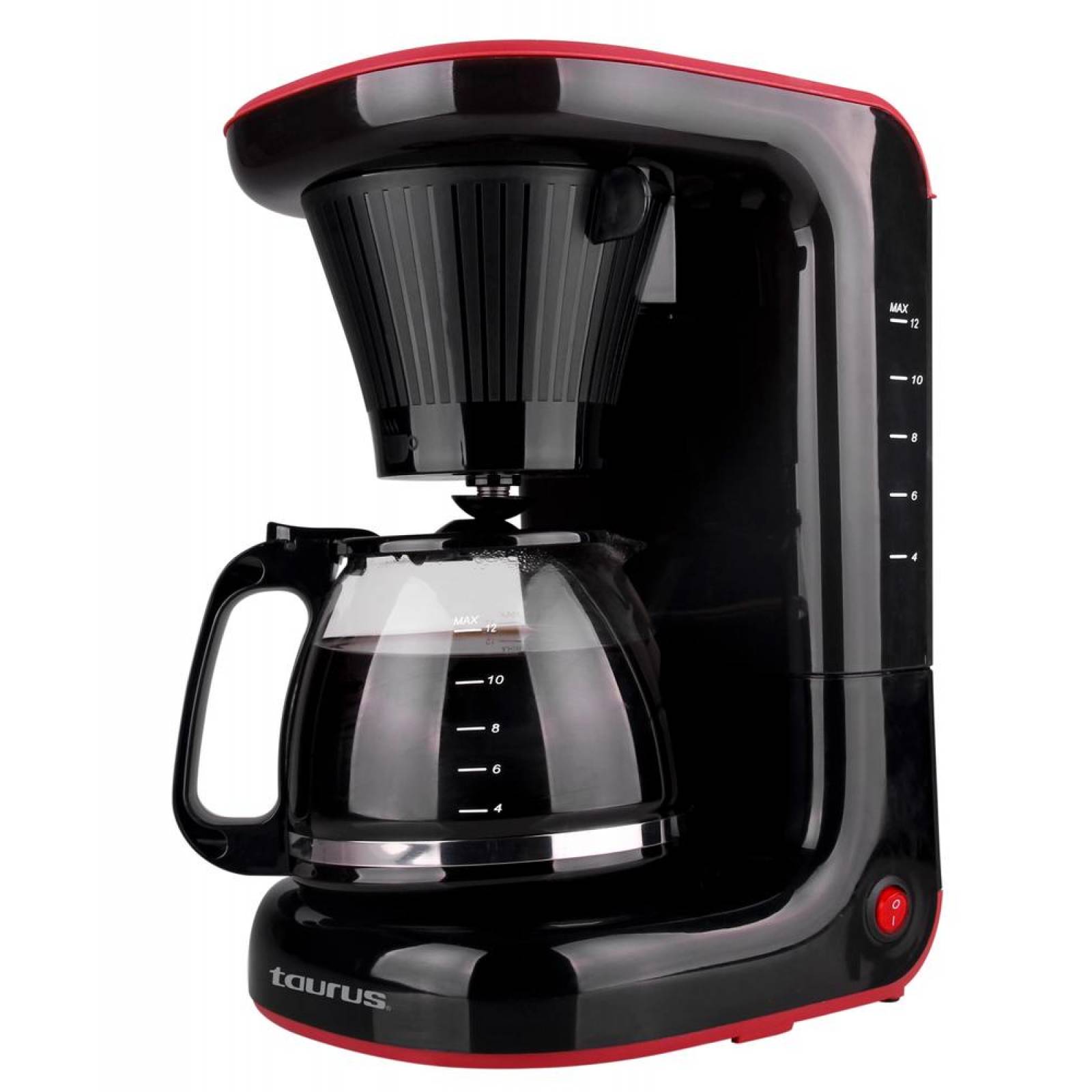 CAFETERA TAURUS VELVET 12 TAZAS NEGRO 