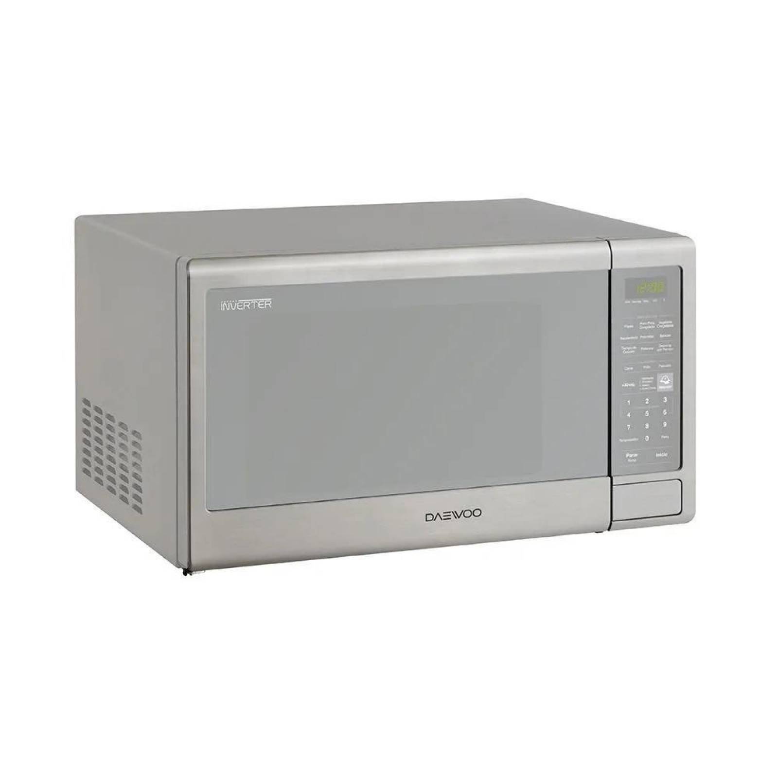 HORNO DE MICROONDAS DAEWOO KOR-18GM 1.8 PIES INVERTER 