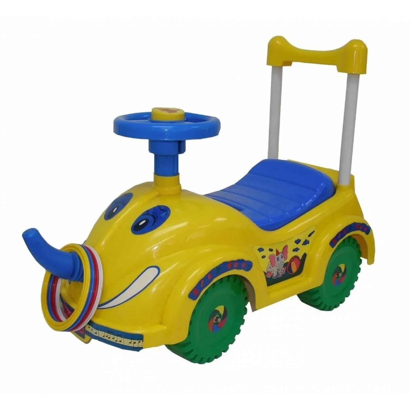 Carro Montable Para Niños Niñas Mytoy Elefante Push Car 