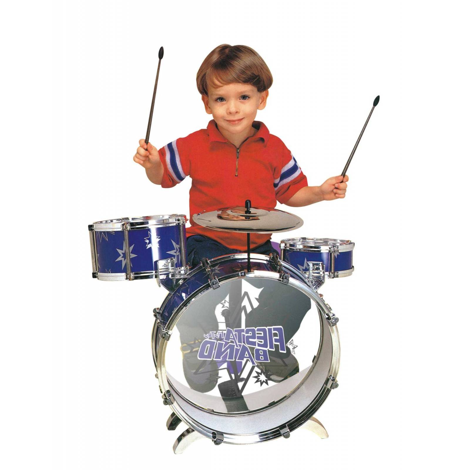 Bateria Musical Juguete Infantil 3 Tambores 