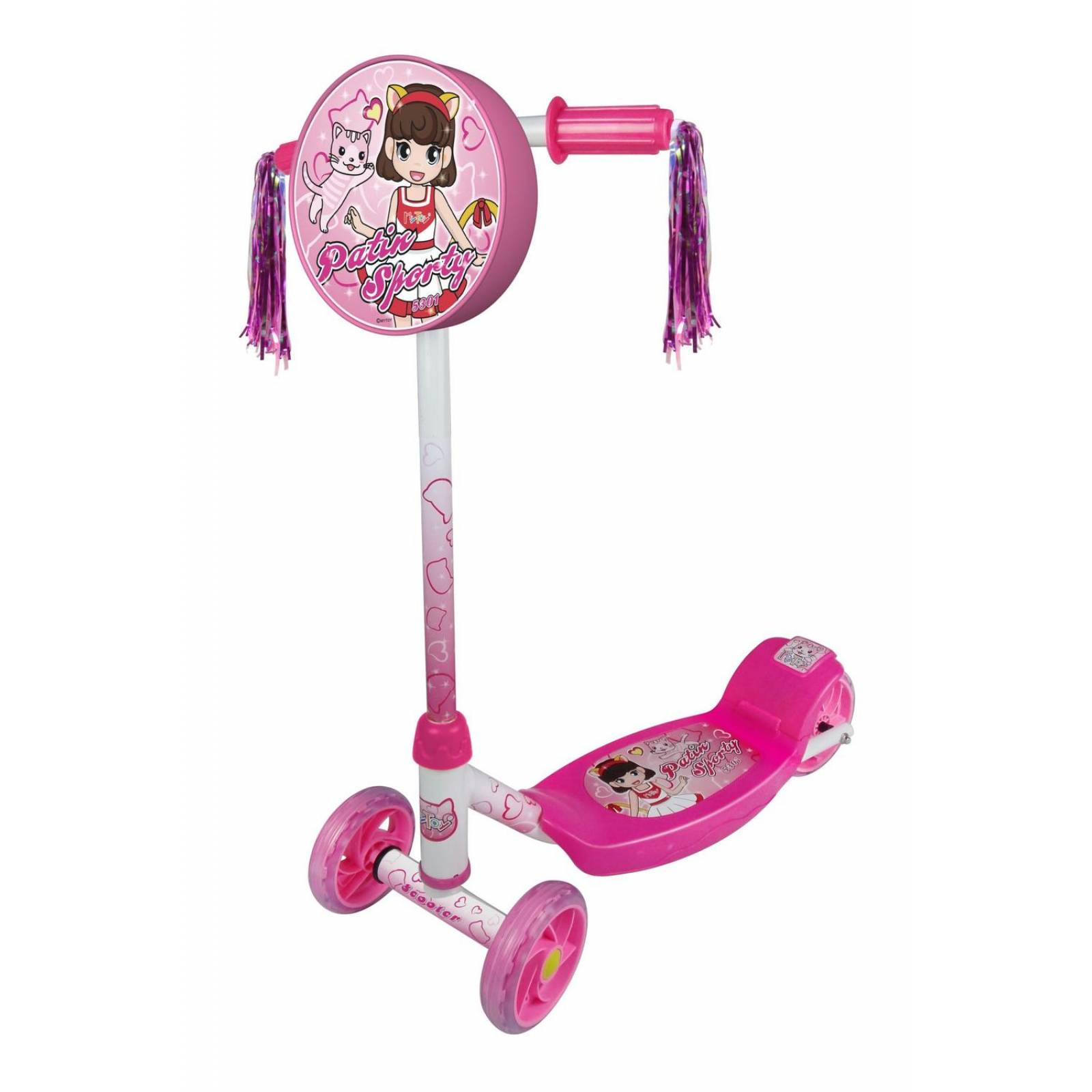 Patin Del Diablo Scooter Niñas 3 A 6 Años 