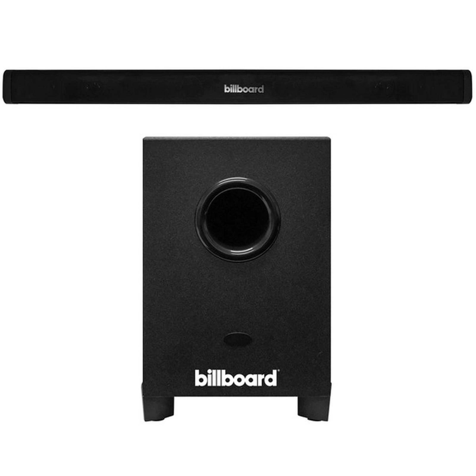 BARRA DE SONIDO BILLBOARD 30 PUL CON SUBWOOFER BT BB2405 