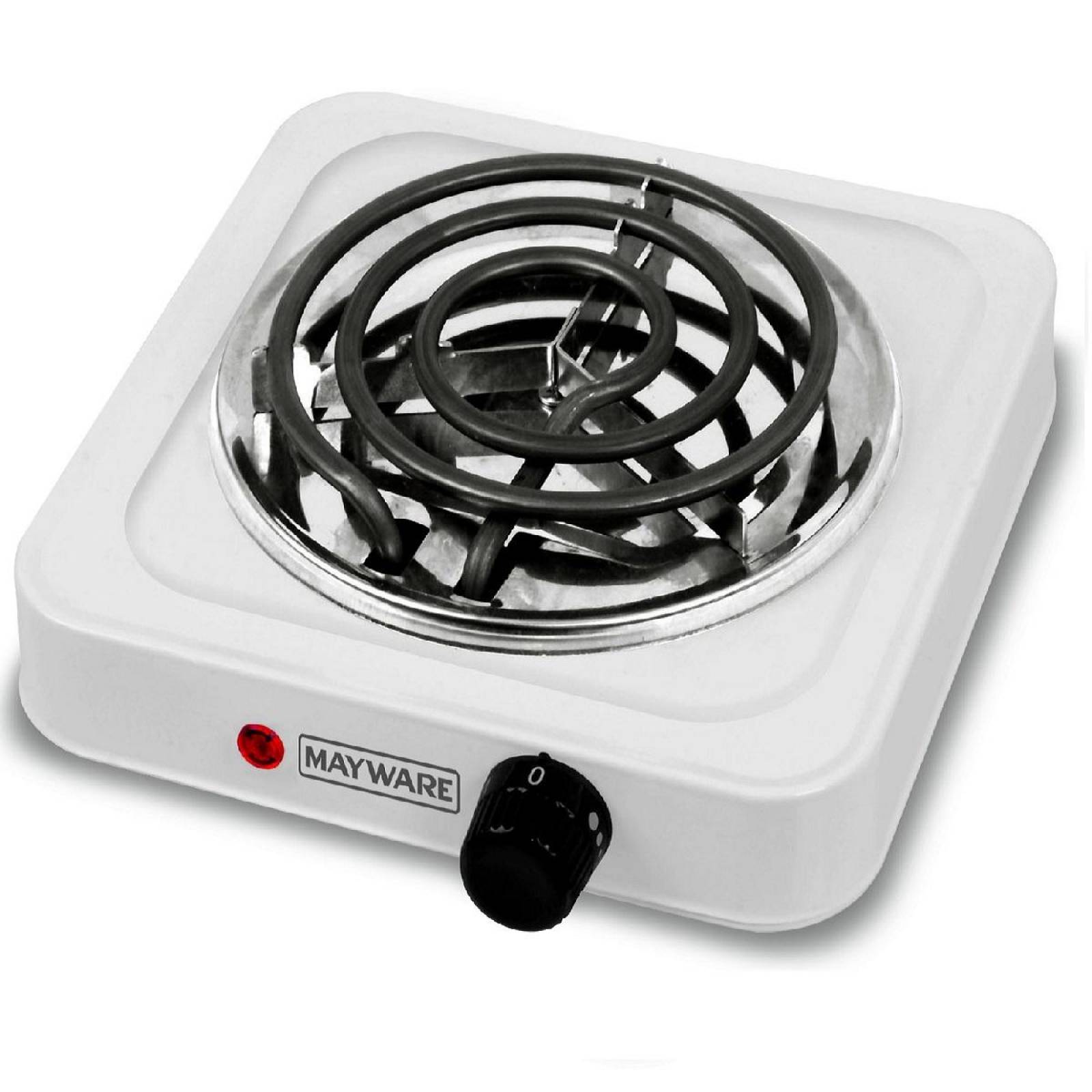 Parrilla Estufa Eléctrica Mayware Hy1000a De Espiral Sencilla