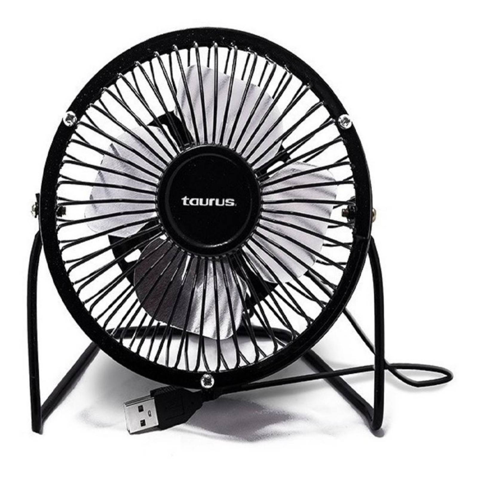 Ventilador Portátil Taurus Mini Fan 10 Cm Puerto Usb Metal 