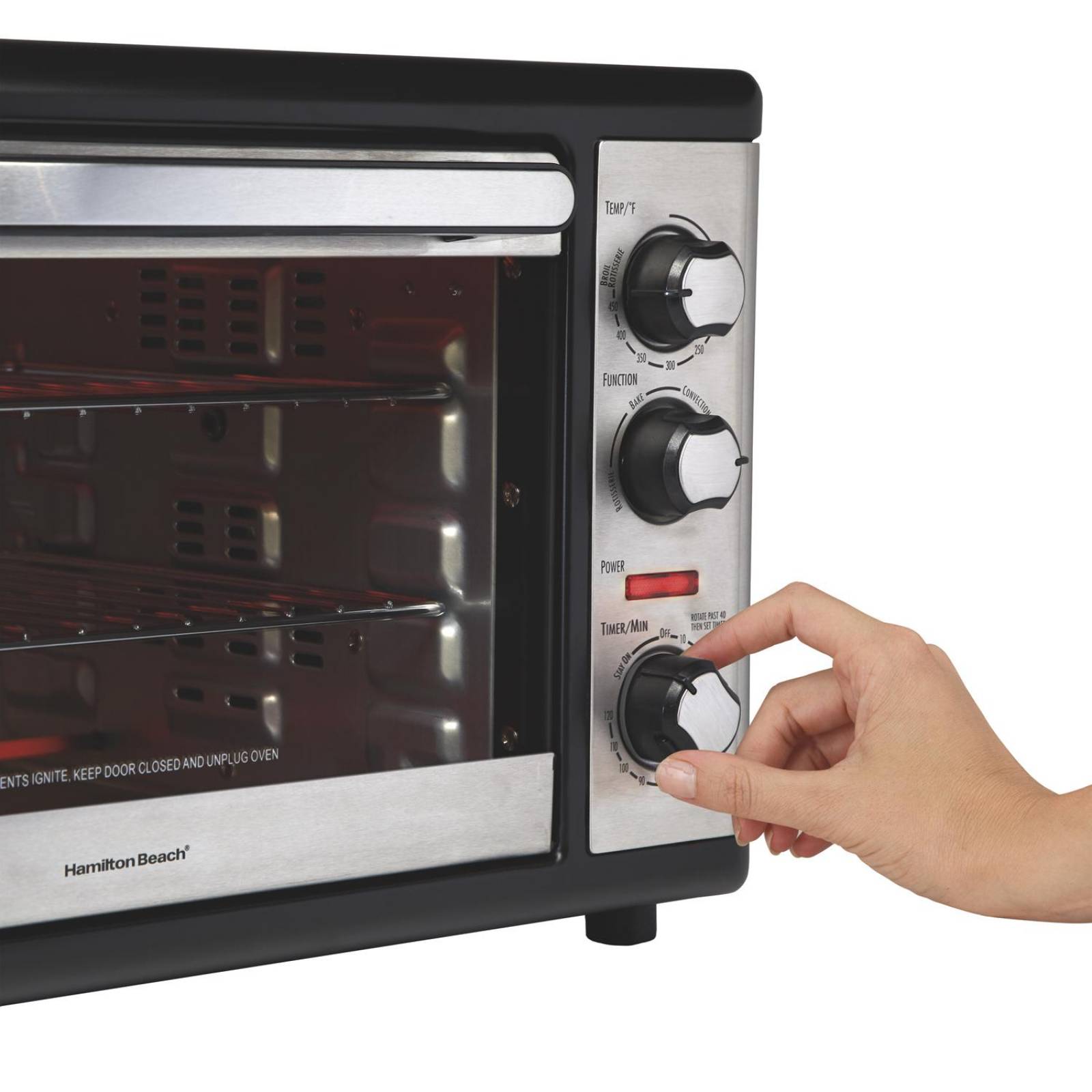 HORNO ELECTRICO HAMILTON BEACH 31108