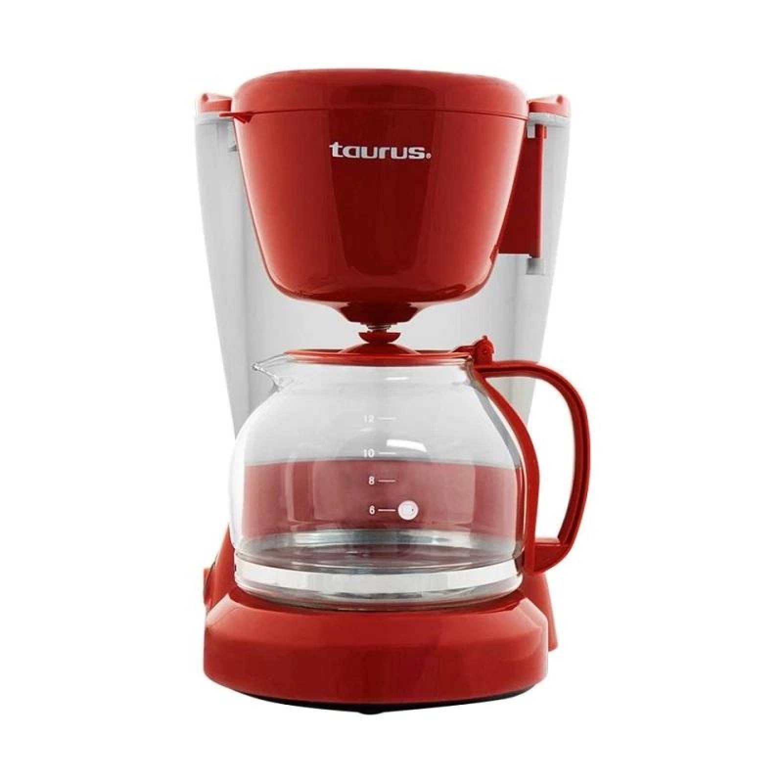 Cafetera Taurus Coffeemax 12 Tazas Rojo 