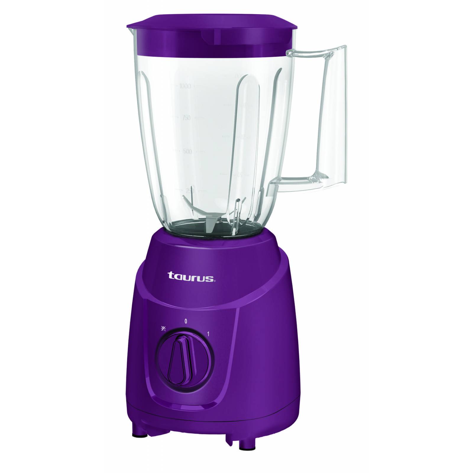 Licuadora Taurus Ragazza Vaso Plástico 1 Litro Violeta 
