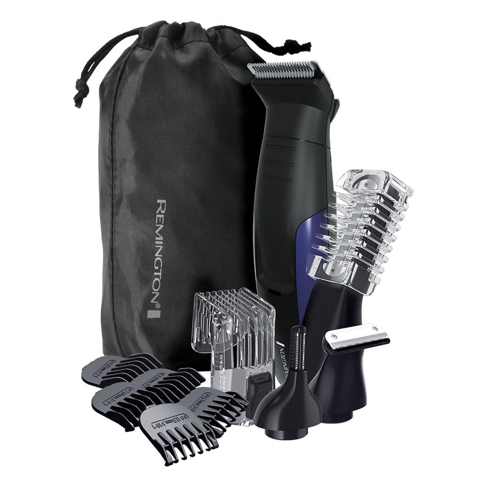 Kit Peluquería Remington Máquina Recortador Pelo Barba Viaje Pg6160 