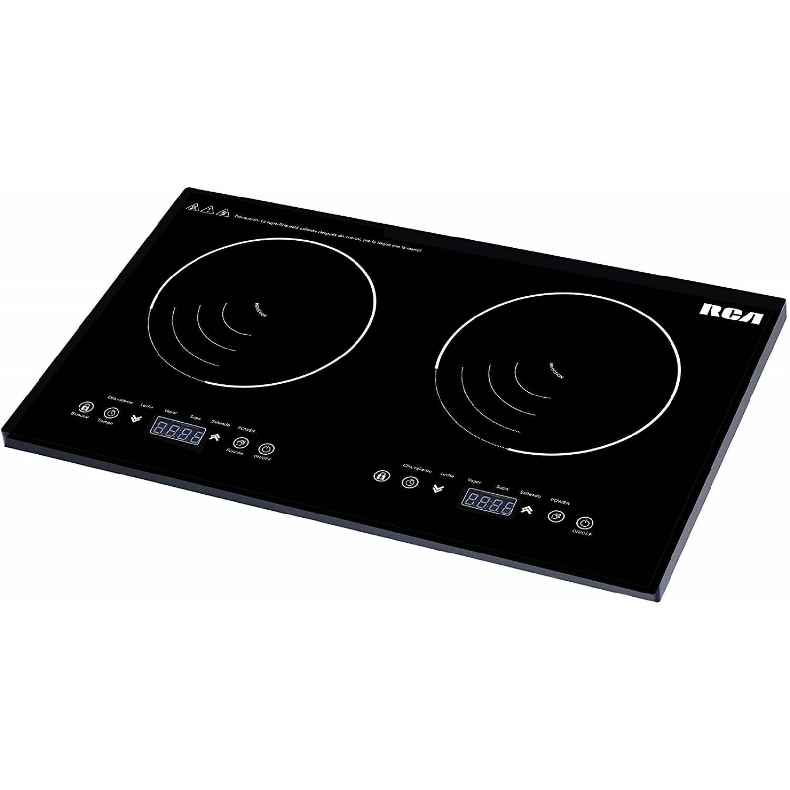 Parrilla Eléctrica Induccion Rca Rc-12a4 2 Quemadores Resistente 