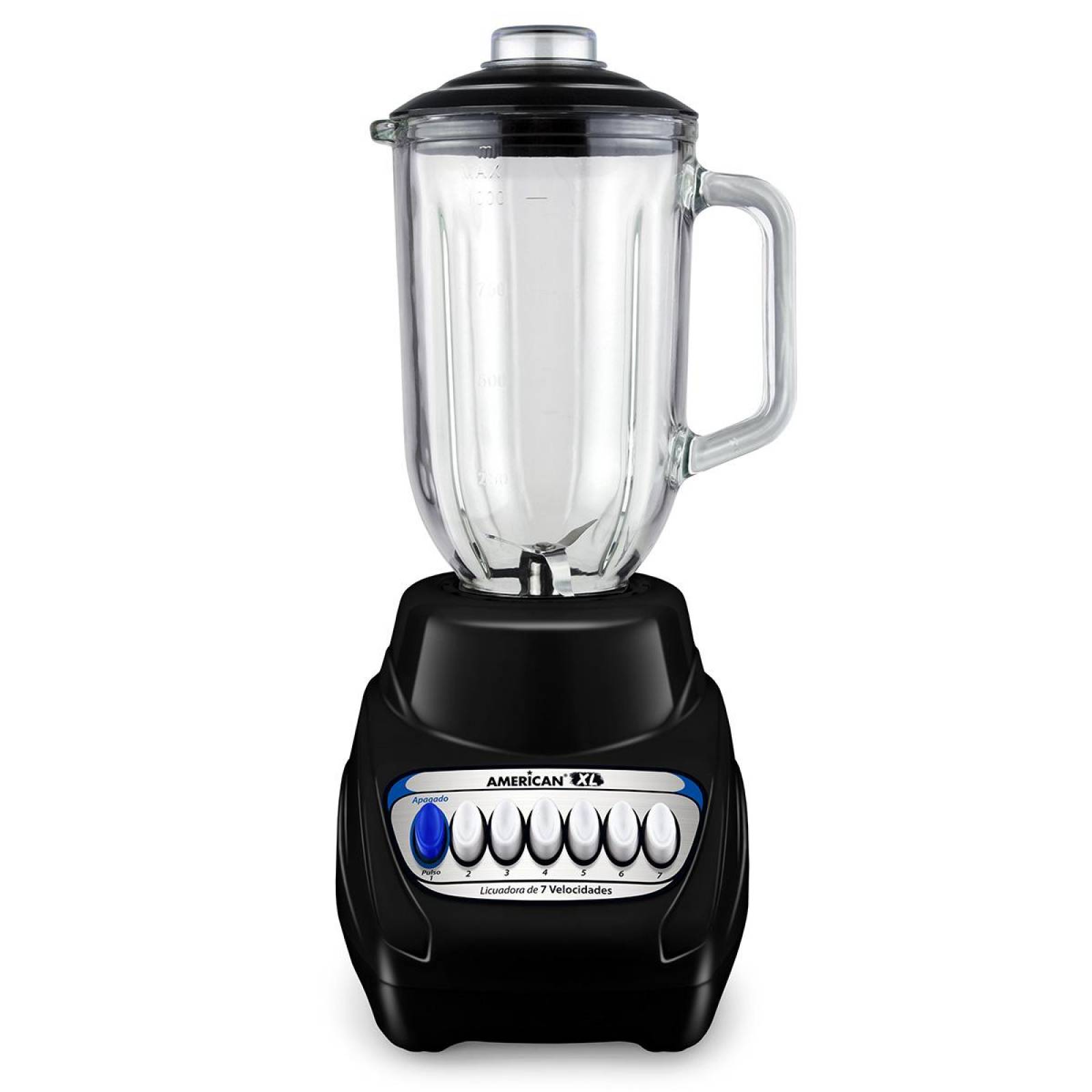 Licuadora American Xl 1017 7 Vel Vidrio Tritura Hielo 