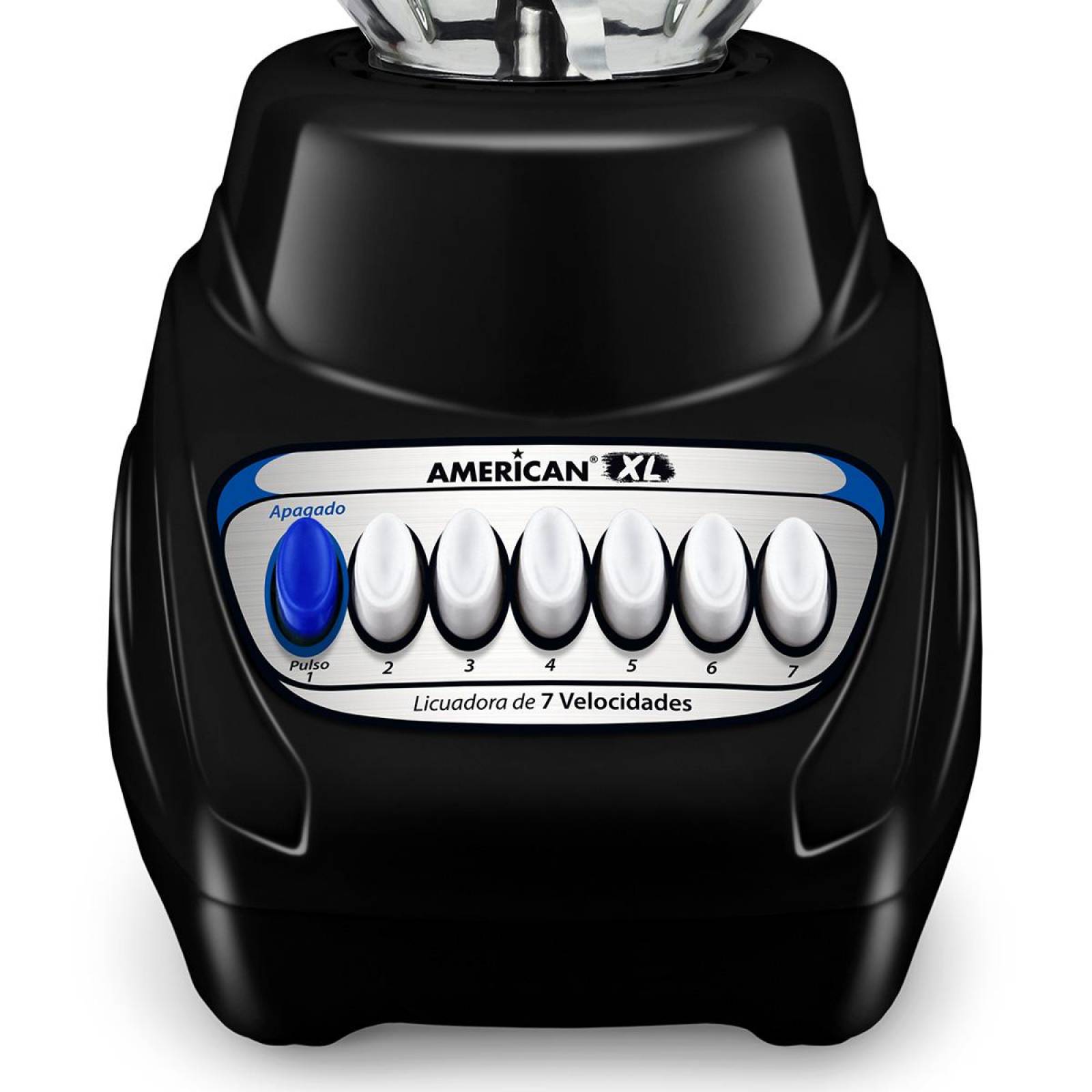Licuadora American Xl 1017 7 Vel Vidrio Tritura Hielo 