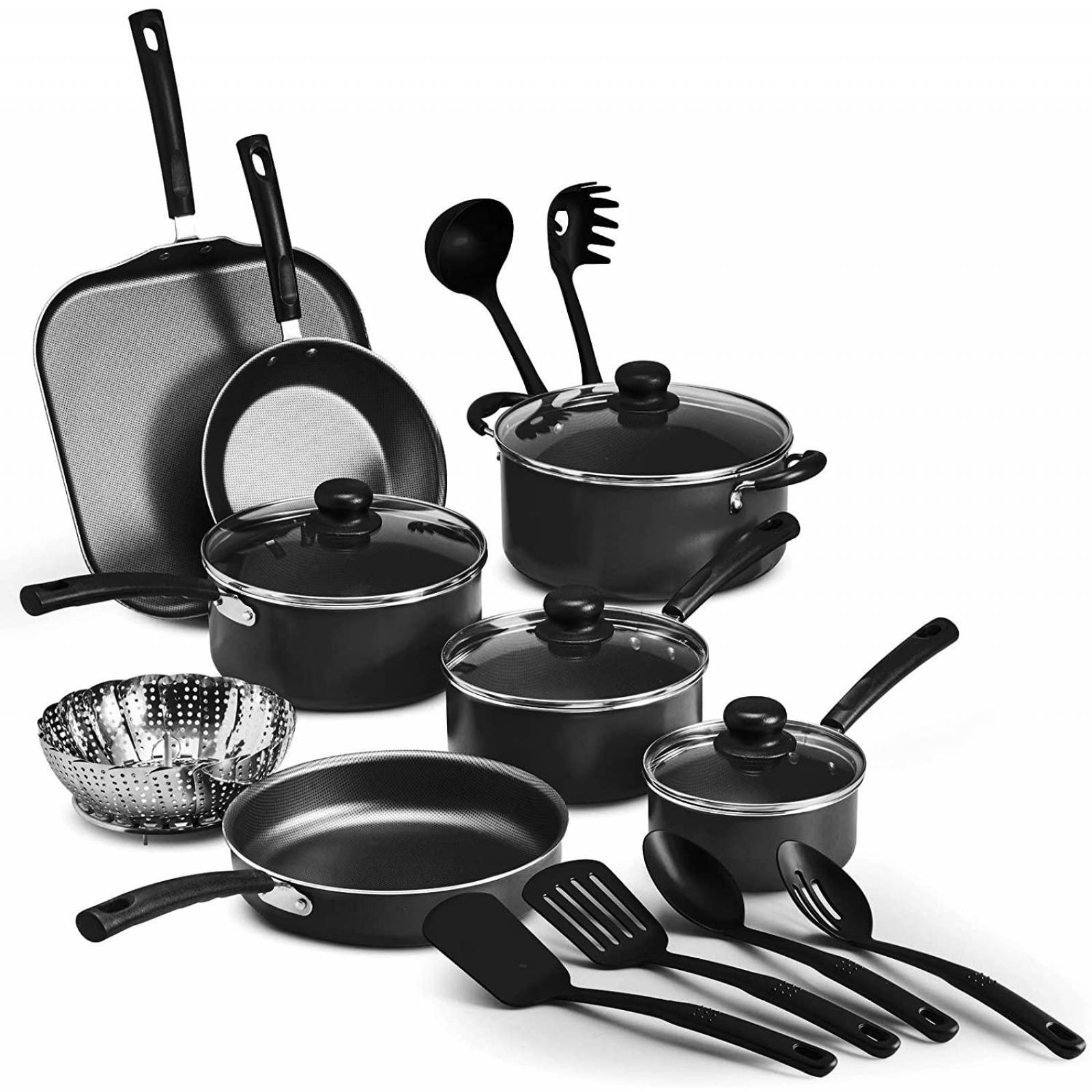 Bateria De Cocina Sartenes Tramontina Primaware 18 Piezas 