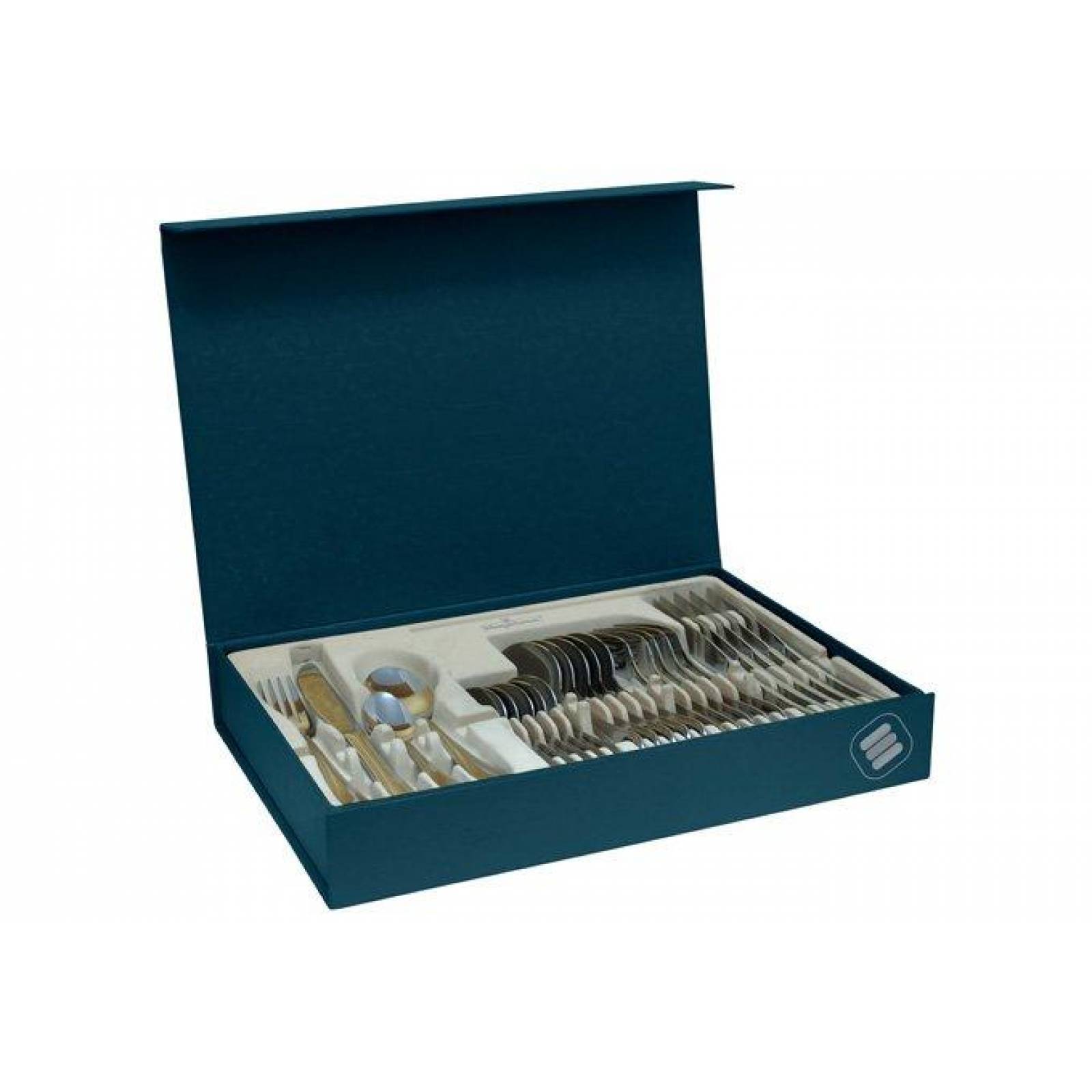 Set De 24 Cubiertos Cordoba Magefesa Acero Inox 