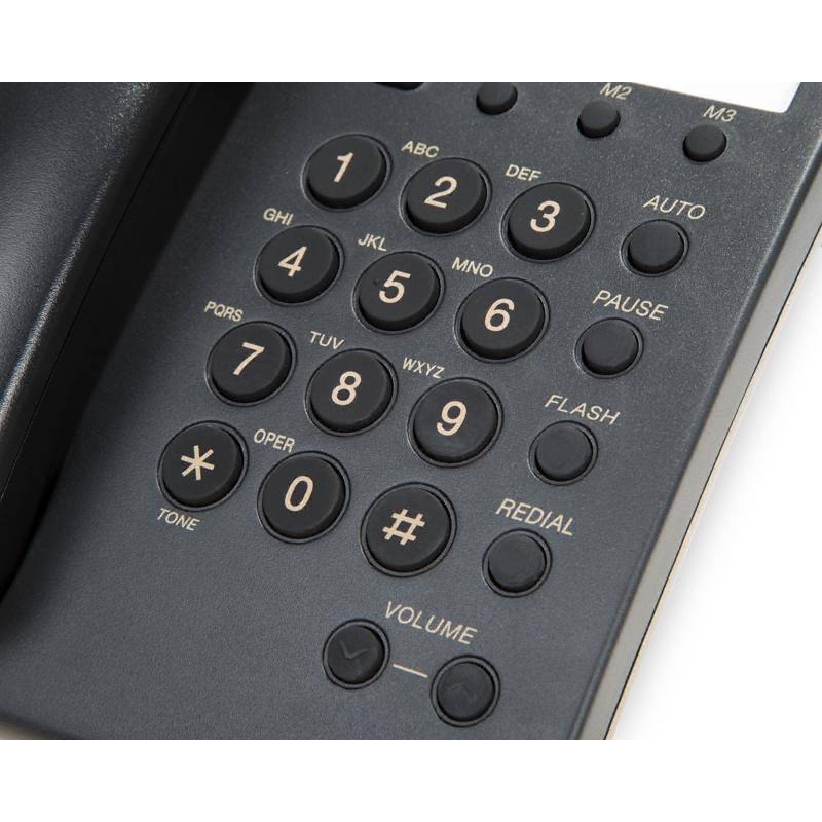 Telefono Panasonic Alambrico Kx-Ts500 Negro 